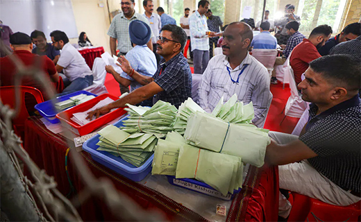 Election counting 